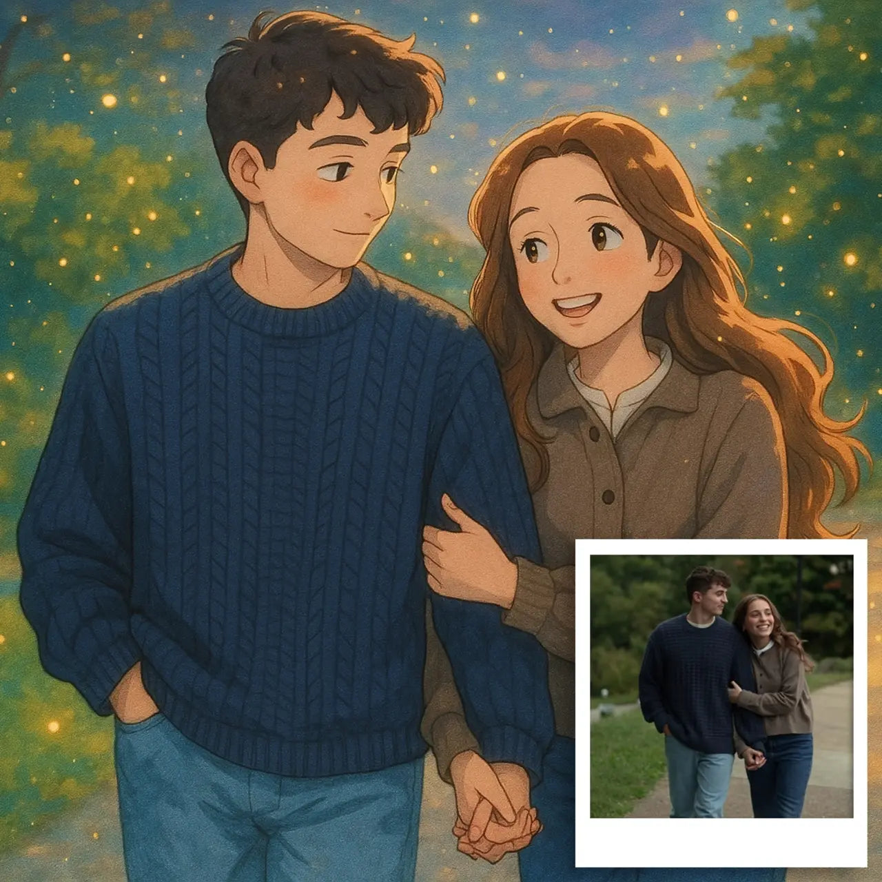 Ritratto Personalizzato – Stile Studio Ghibli