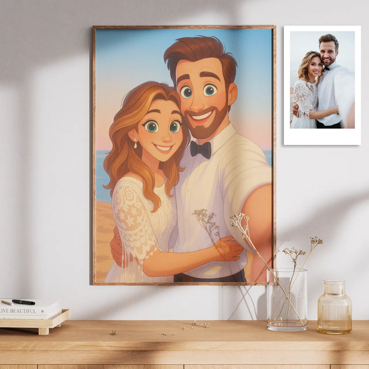 Ritratto Personalizzato – Stile Classici d’Animazione