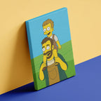 Ritratto Personalizzato – Stile Simpsons 🍩