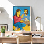 Ritratto Personalizzato – Stile Simpsons 🍩